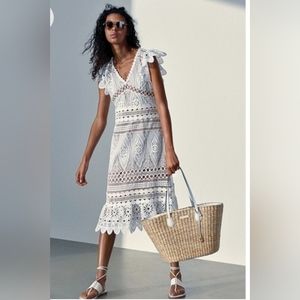 Michael Kors Medallion white dress size L